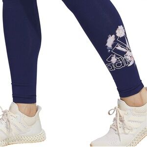 ADIDAS Blom G Tights Athletic Blue Size Small New